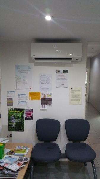 TOSHIBA Climatisation murale accueil carnoux