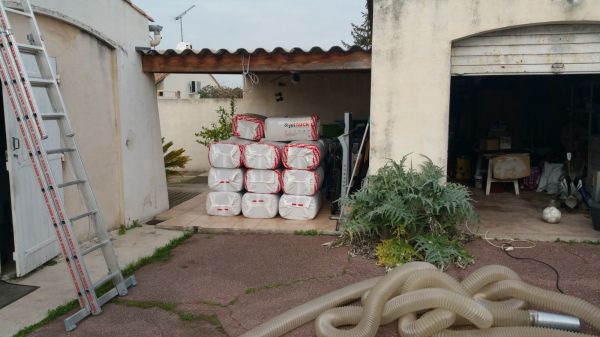 Rénovation isolation combles perdus 75m² R7 à Marignane 13