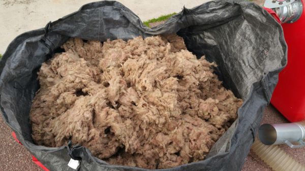 Laine de roche ROKWOOL prête à être soufflée Marignane