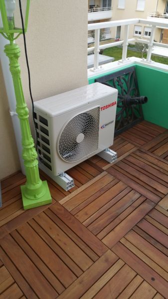 Installation d'une climatisation réversible Split TOSHIBA à Miramas