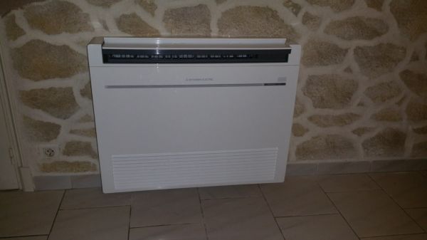 Pose console clim réversible MITSUBISHI Vitrolles