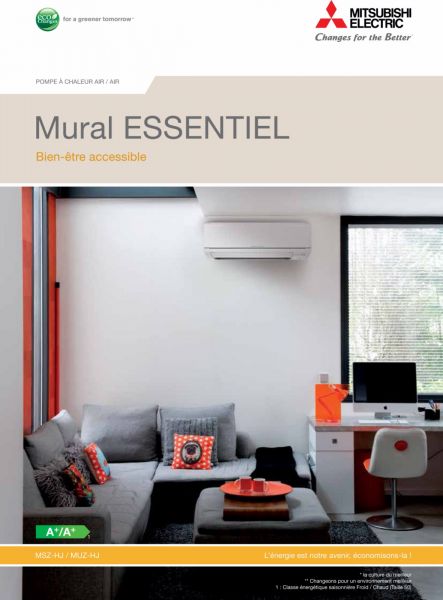 Installation Climatisation réversible Monosplit MITSUBISHI Marignane