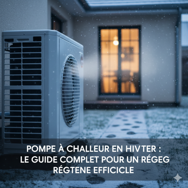 La pompe à chaleur, votre alliée pour un hiver confortable et économe.