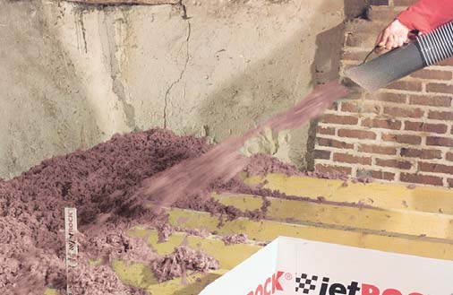 Isolation de combles perdus en Laine de Roche par ABC Thermique