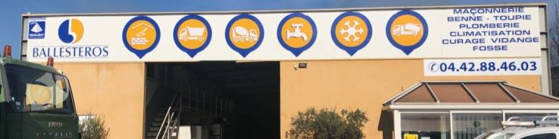 Entreprise de travaux publics maçonnerie curage vidange Les Pennes Mirabeau Société Nouvelle Ets Ballesteros