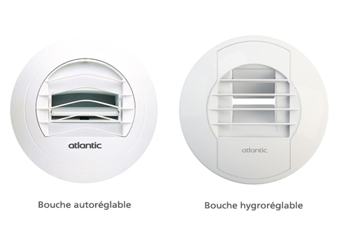 Installation bouches VMC Hygroréglables Vitrolles